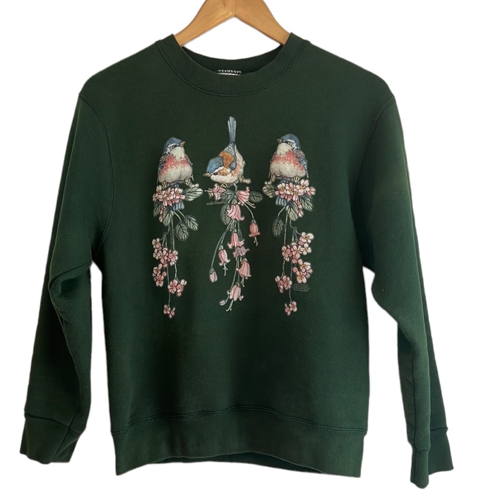 Vintage Fruit of the Loom 3 little birds sweatshirt, excellent vintage condition